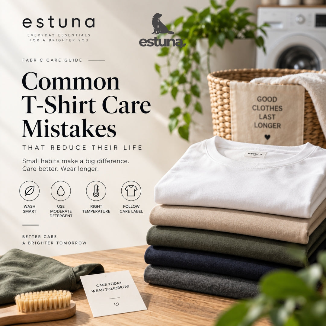 Common Mistakes That Reduce the Life of Your T-Shirts