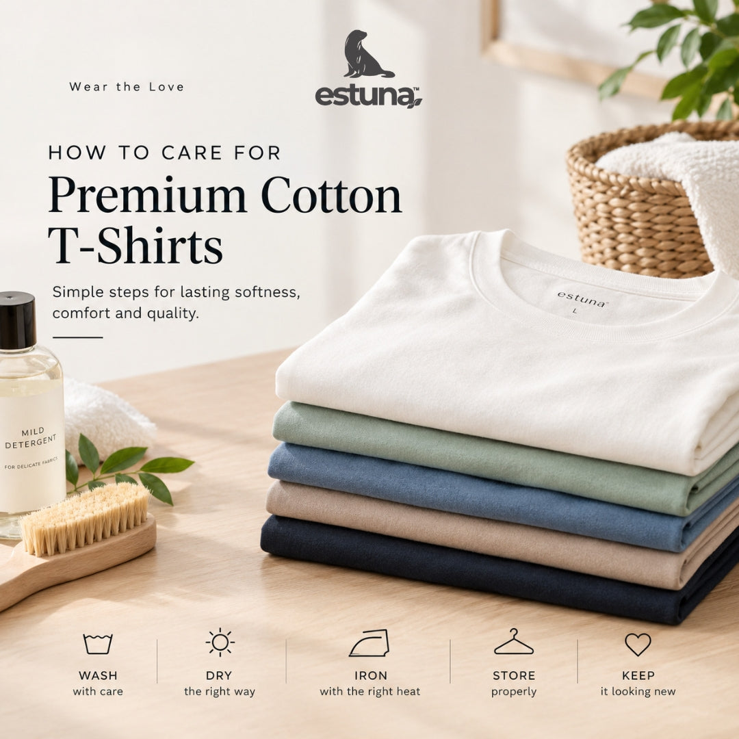 How to Care for Premium Cotton T-Shirts