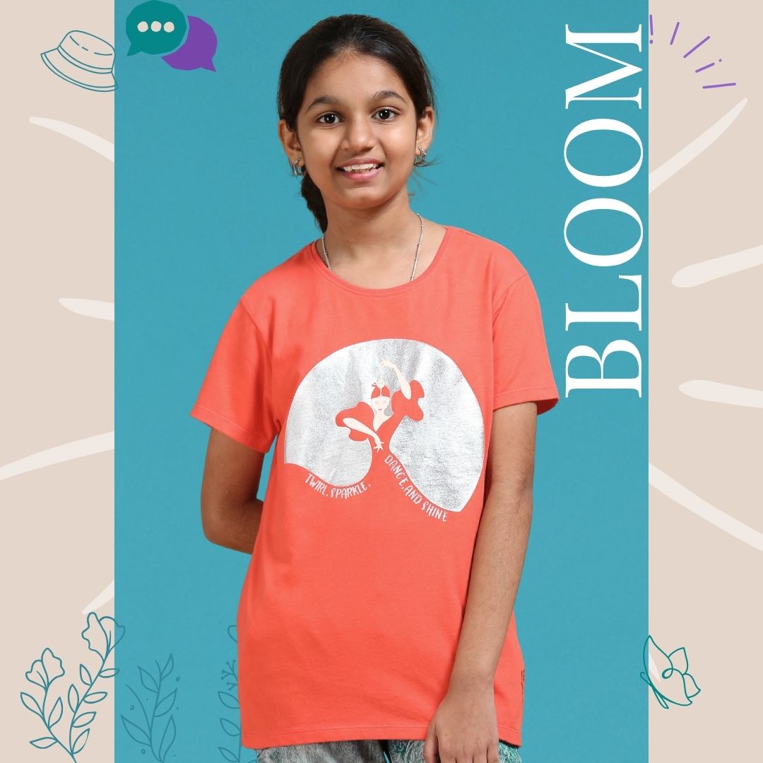 UrbanGirl Round Neck Tee (8-14 YRS)
