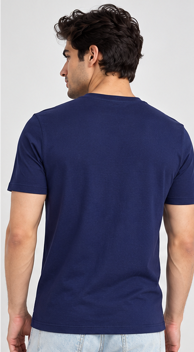 Men's Round Neck Navy T-shirts