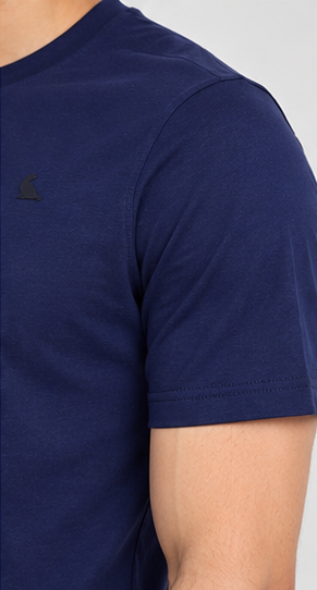 Men's Round Neck Navy T-shirts