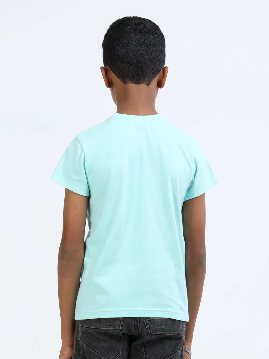 Mint 100% Cotton Crew Neck Boy's T Shirt