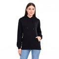estuna 100% Cotton  – Black Heavy Fabric Women's Hoodie