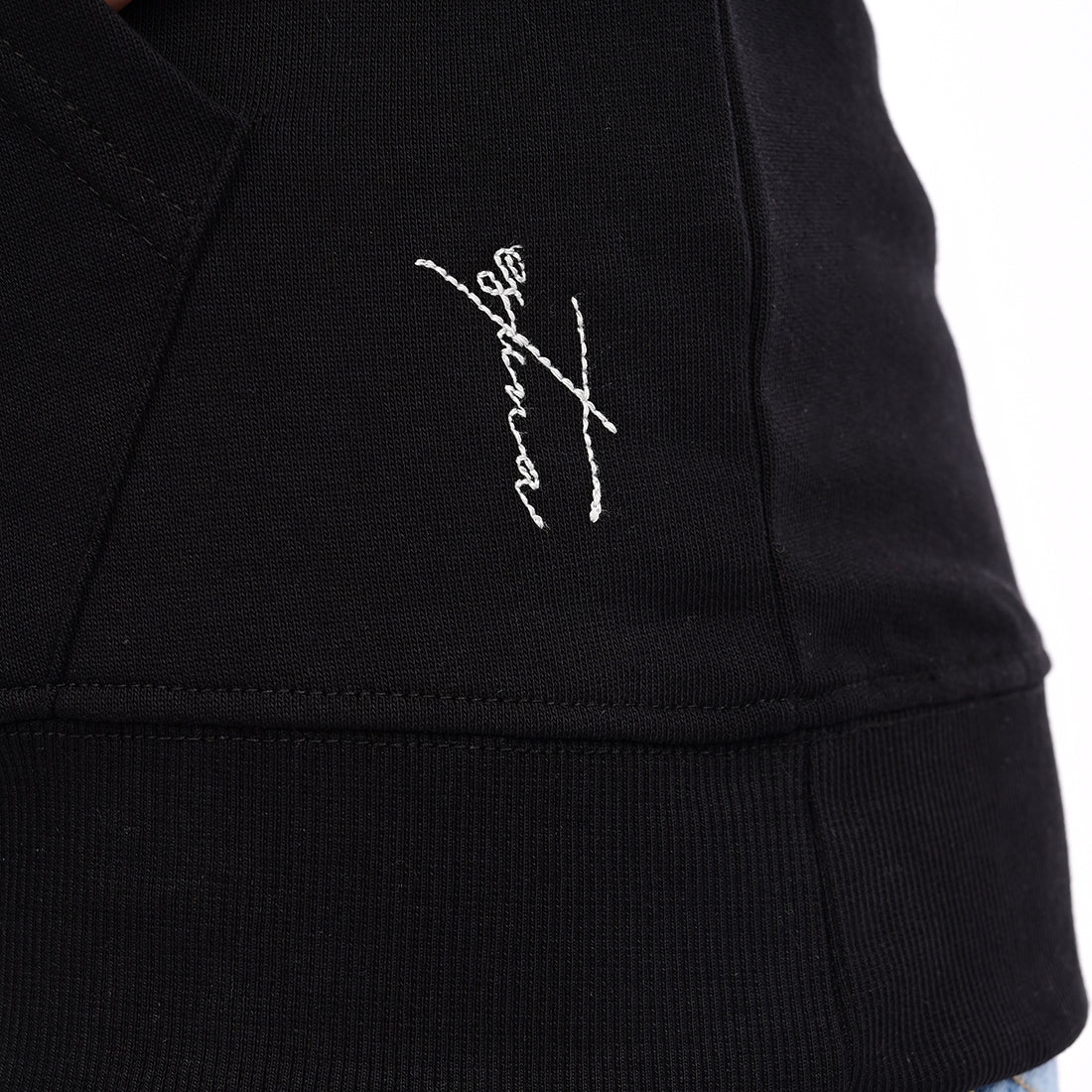 estuna 100% Cotton  – Black Heavy Fabric Unisex Hoodie