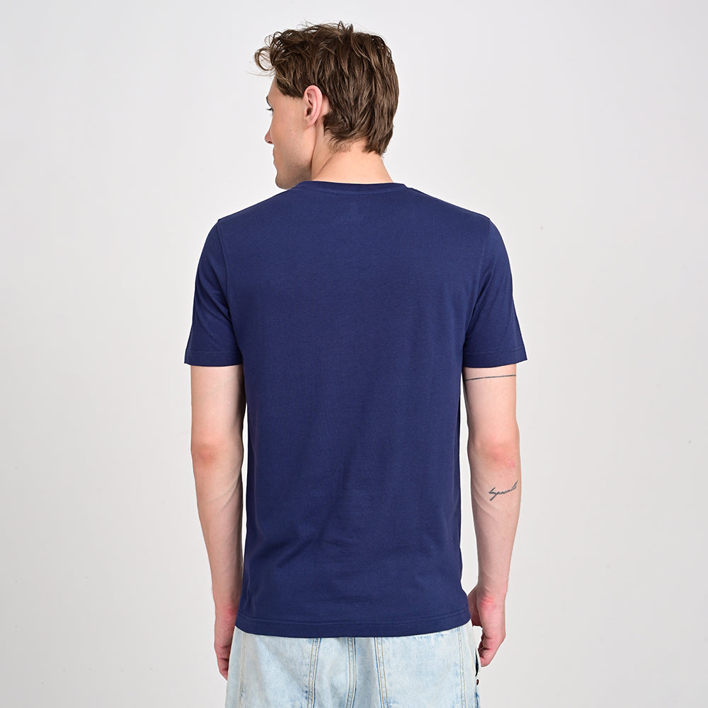 Men's Round Neck Navy T-shirts