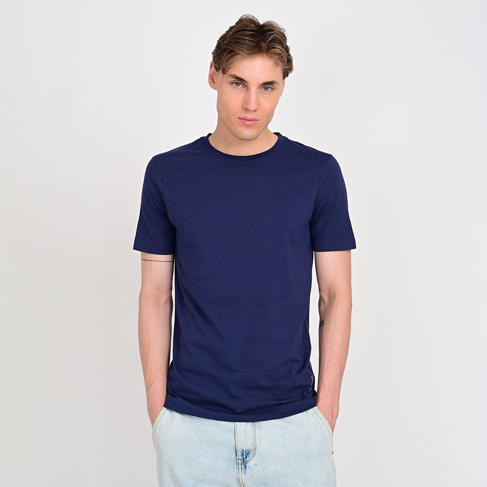 Men's Round Neck Navy T-shirts