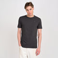 Men's Round Neck Dark Grey T-shirts