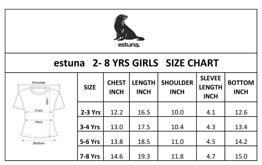 Mint 100% Cotton Crew Neck Girl's T Shirt