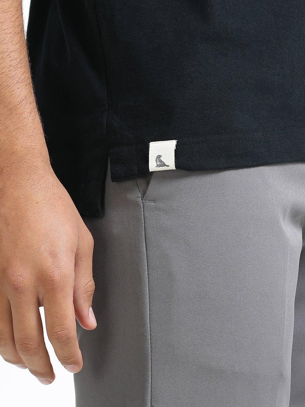 Black 260 GSM Men's Polo Tee for Men