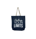 Blue Cotton Tote Bag For Women