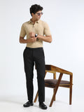 Beige 260 GSM  Men's Polo Tee for Men
