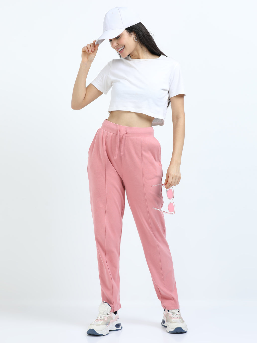 Women's Lt. Pink Jogger Pant