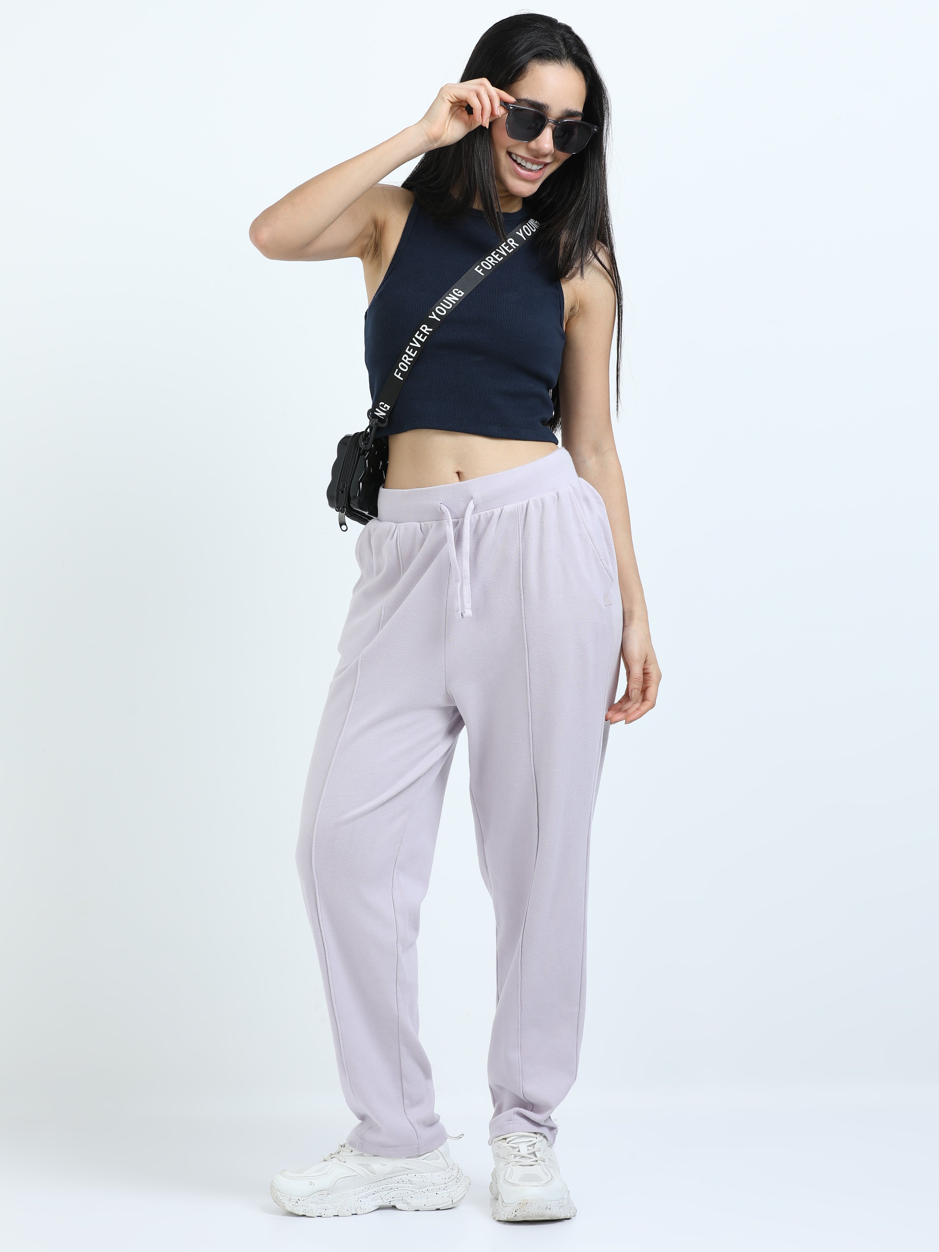 Women's Purple Jogger Pant
