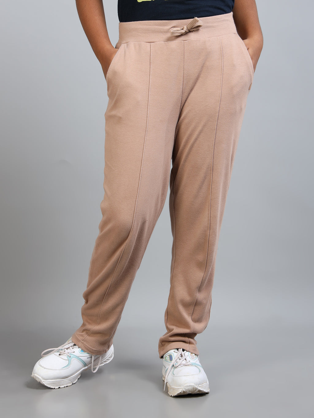 Girl's Begie Jogger Pant