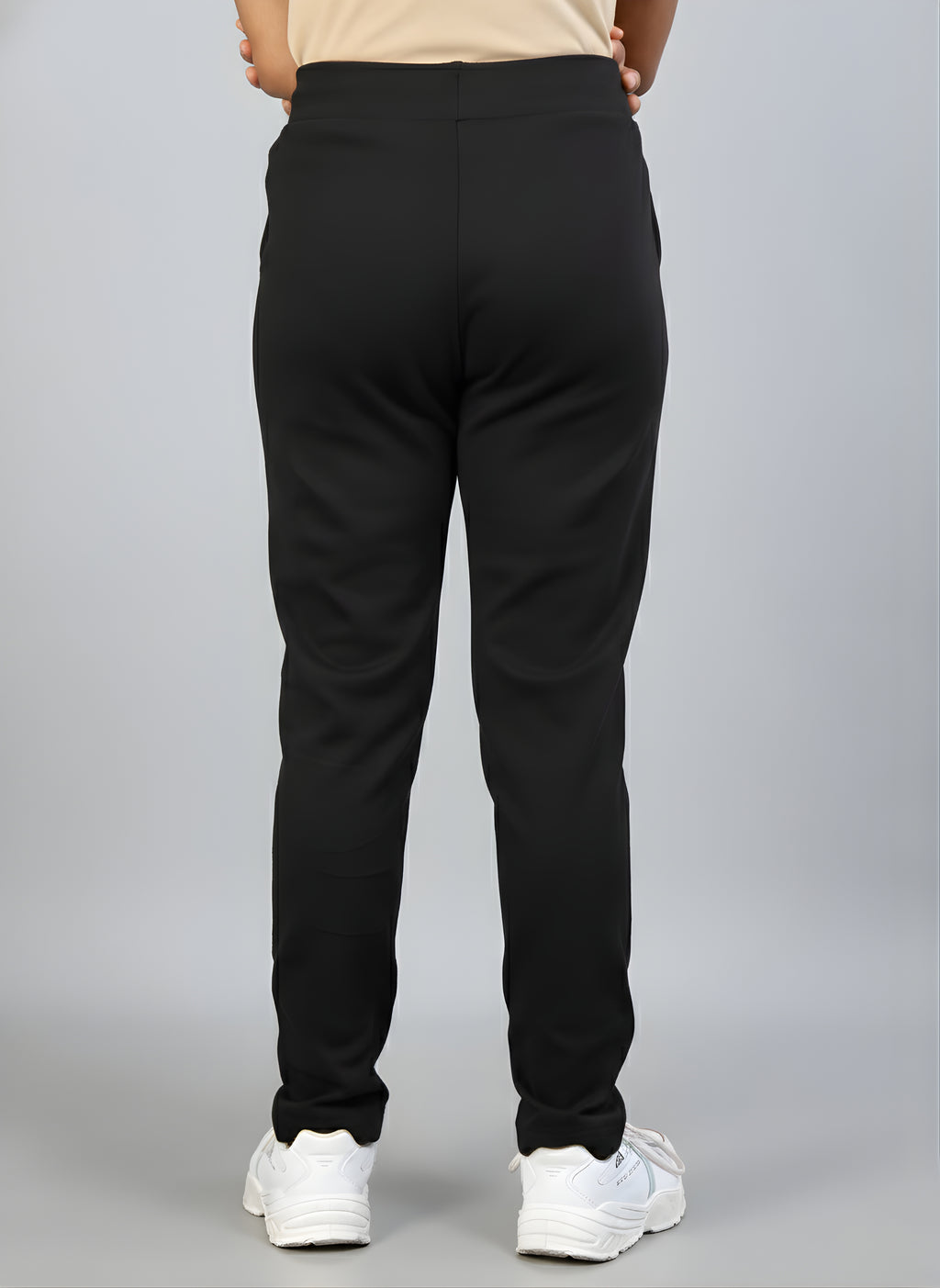 Girl's Black Jogger Pant