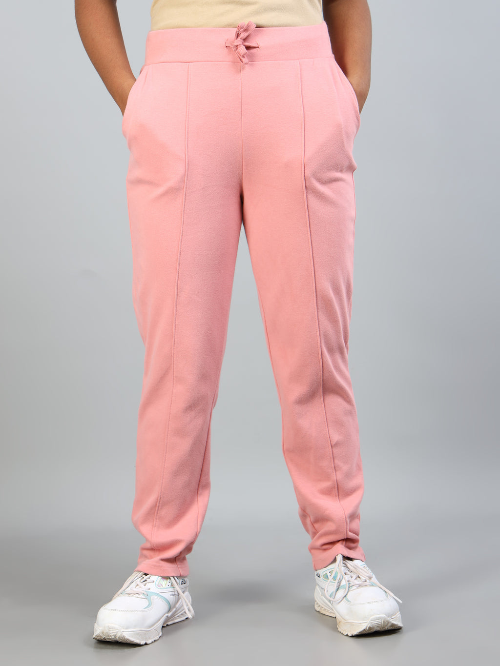Girl's Lt. Pink Jogger Pant