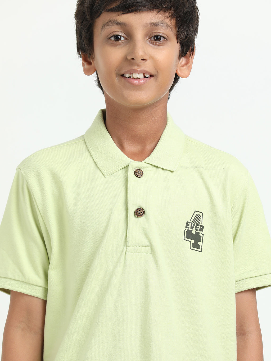 Boys Yellow Kid Polo Tee – Premium Compact Cotton | Soft, Breathable and Skin-Friendly