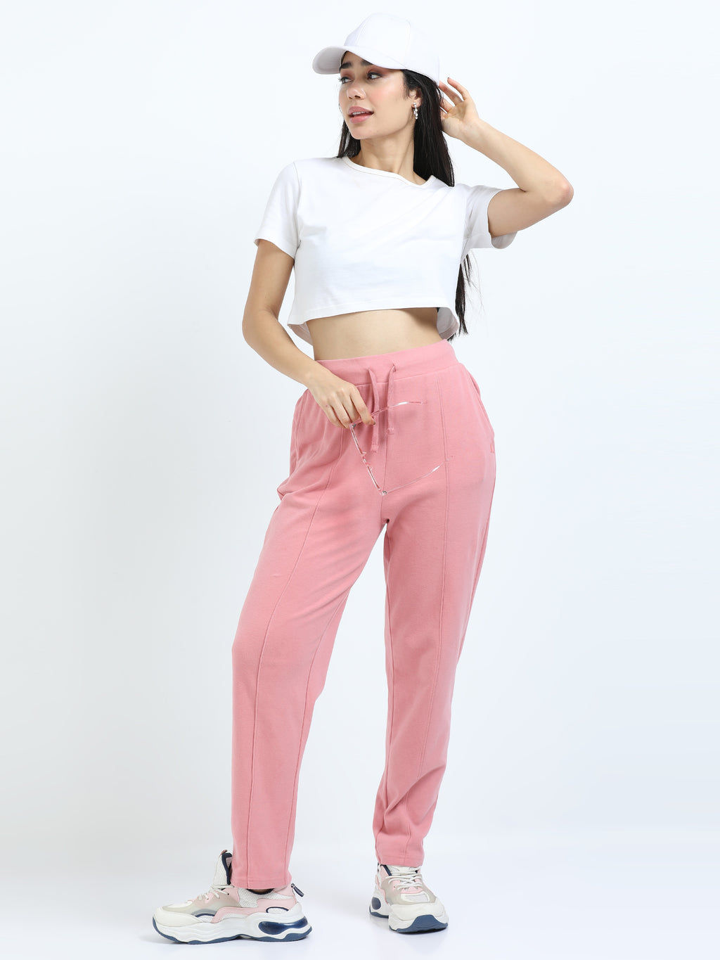 Women's Lt. Pink Jogger Pant