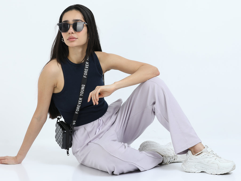Women's Purple Jogger Pant