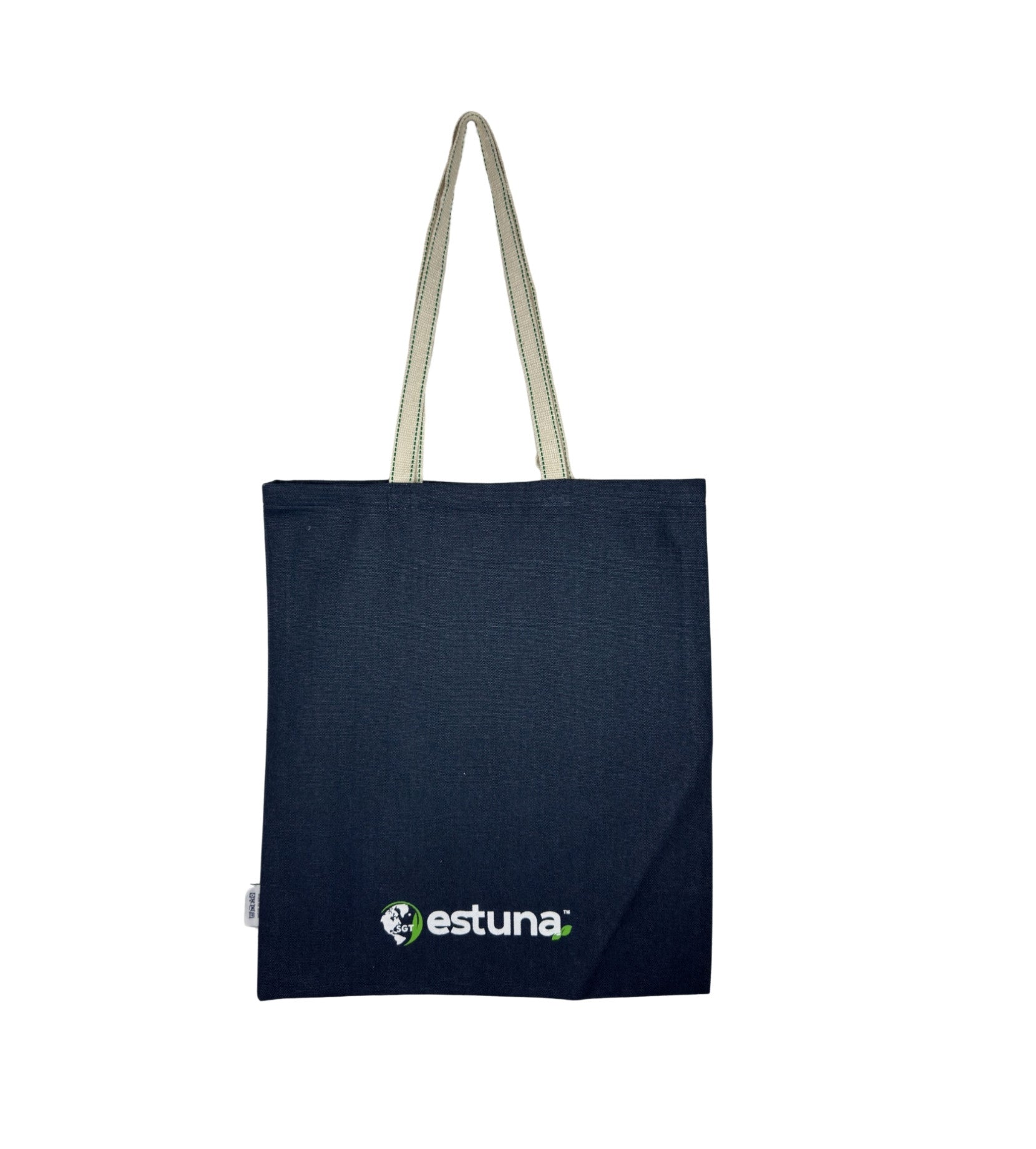 Blue Cotton Tote Bag For Women