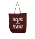 Maroon Cotton Tote Bag For Women