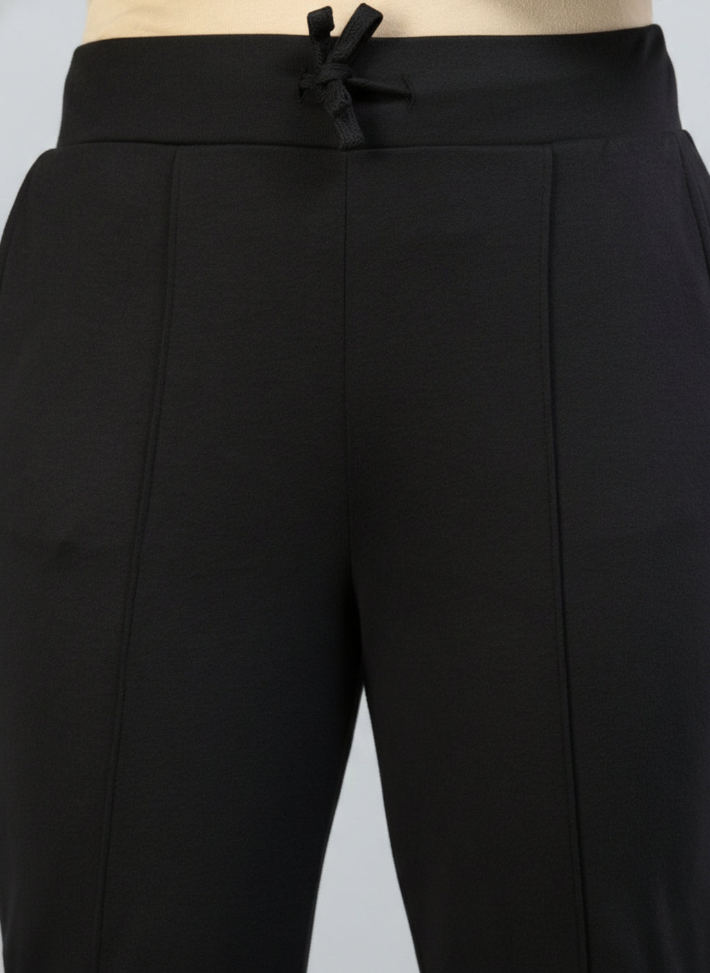 Girl's Black Jogger Pant