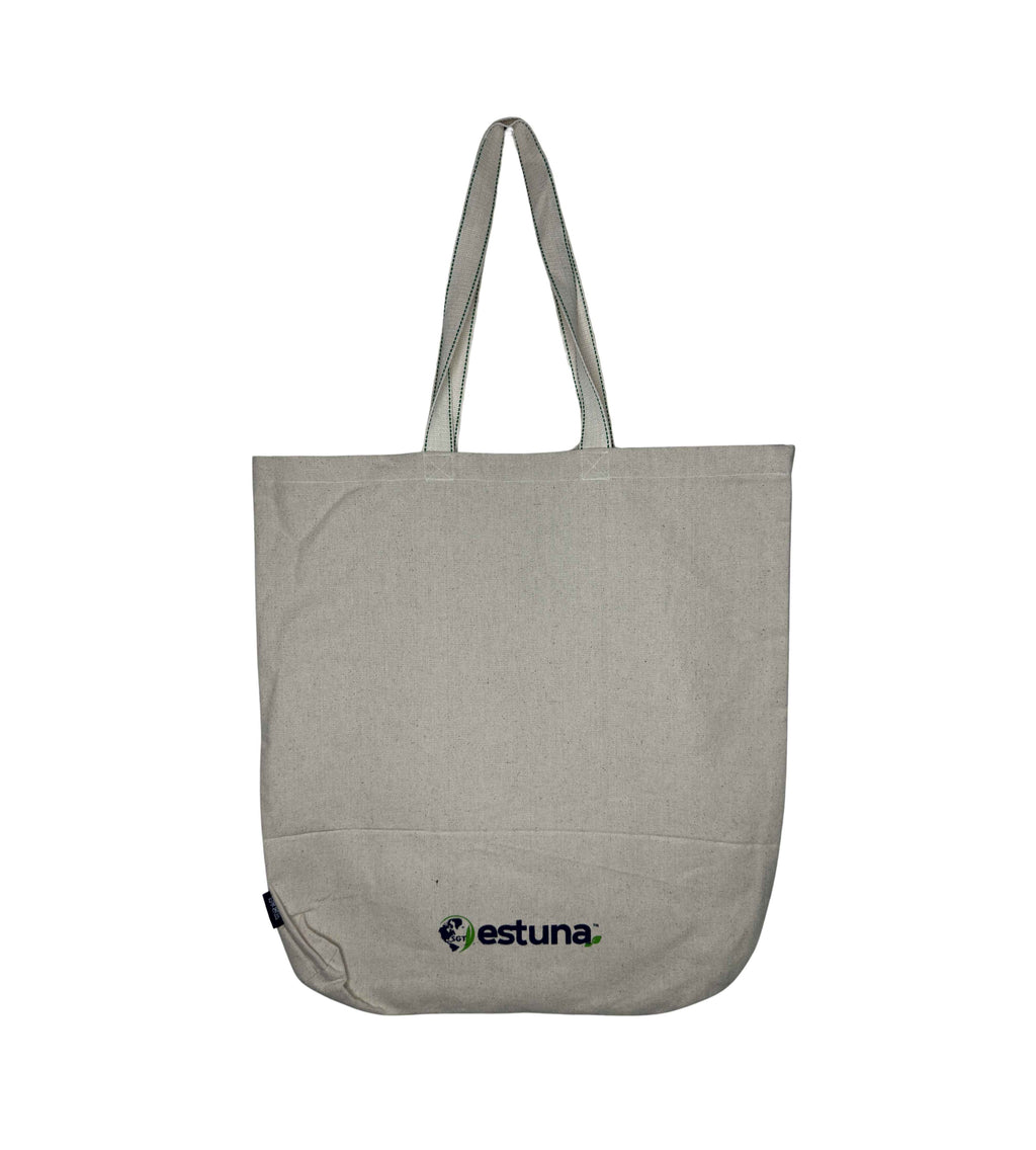White Cotton Tote Bag For Women