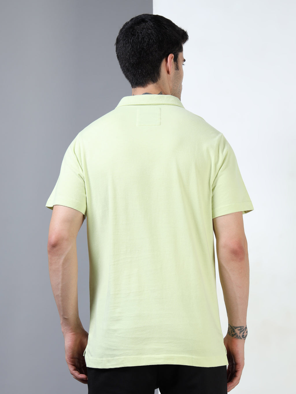 Yellow Kids Self Craft Polo Tee for Men