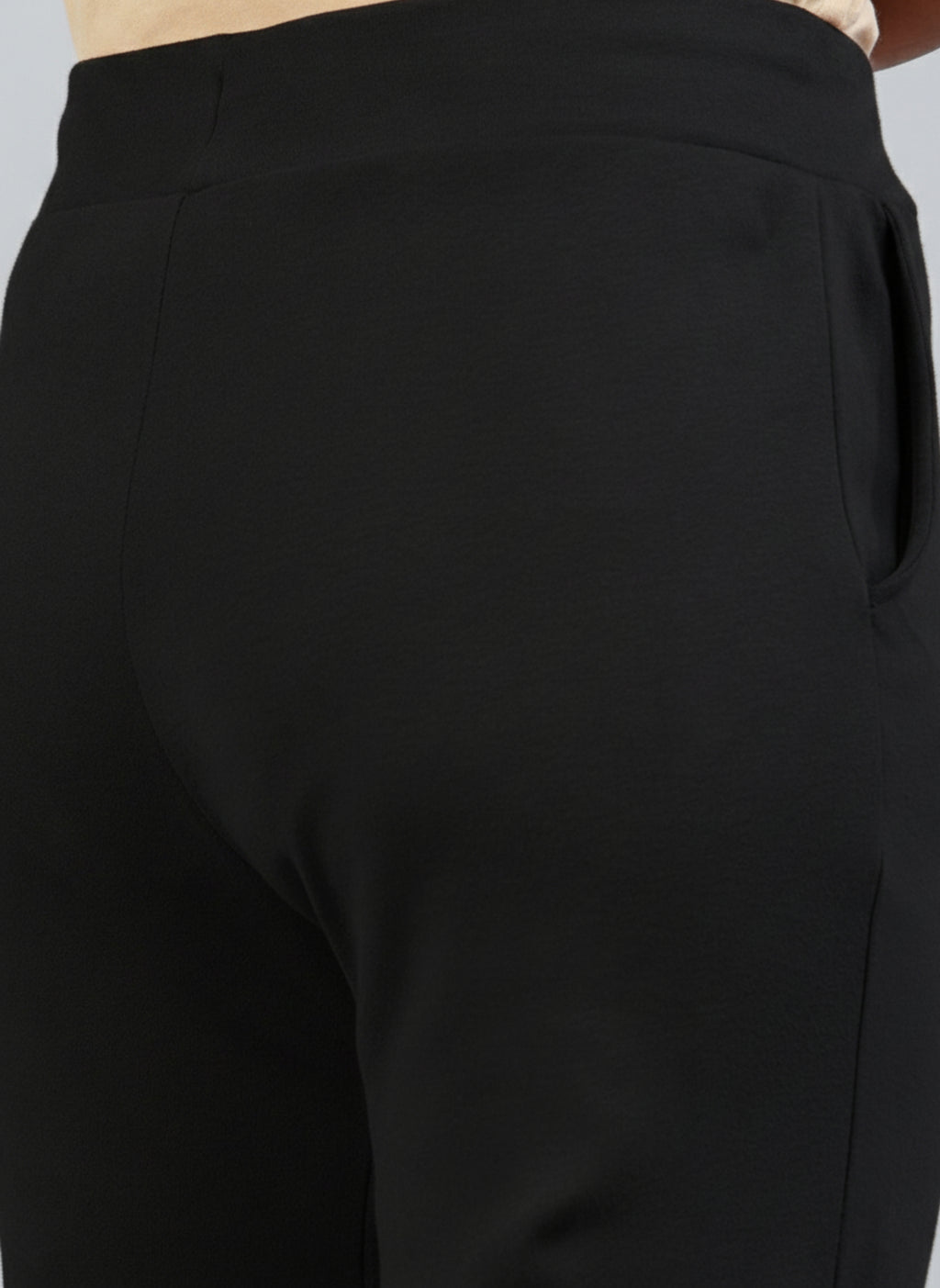 Girl's Black Jogger Pant