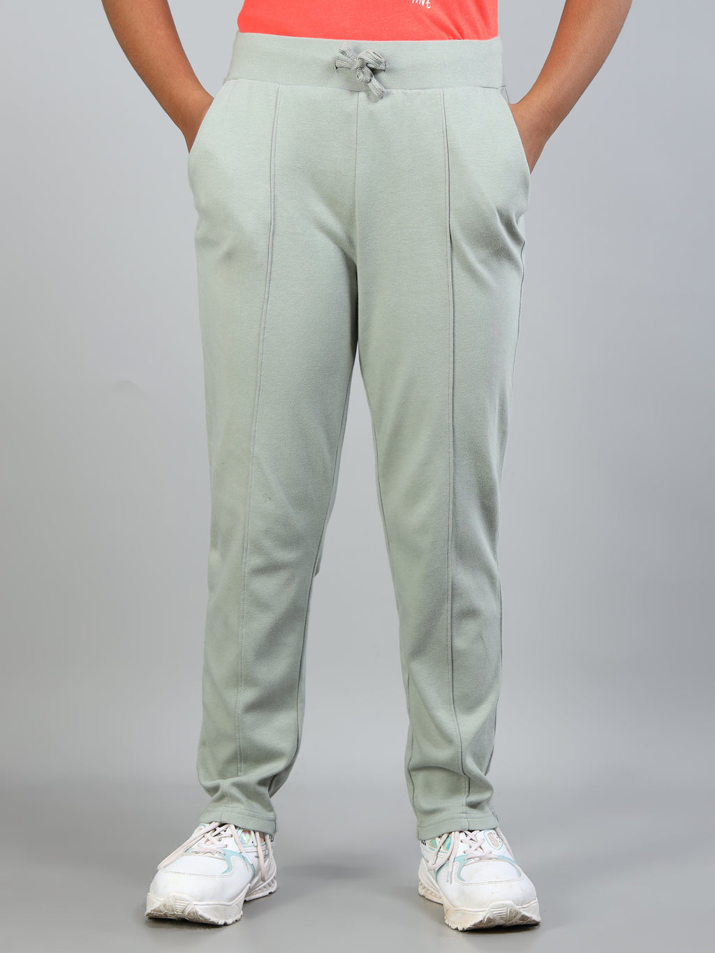 Girl's Olive Green Jogger Pant