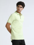 Yellow kids 260 GSM  Men's Polo Tee for Men
