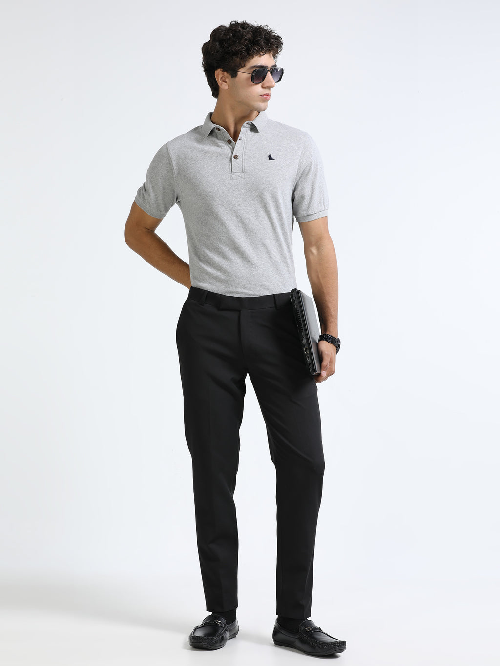 Melange 260 GSM Men's Polo Tee for Men