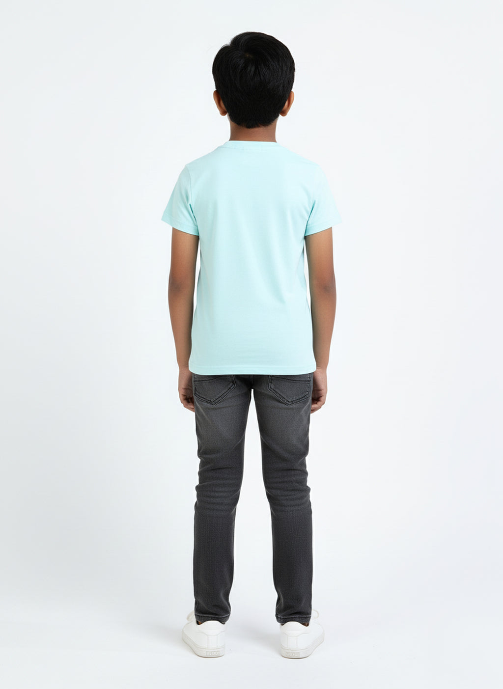 Mint 100% Cotton Crew Neck Boy's T Shirt