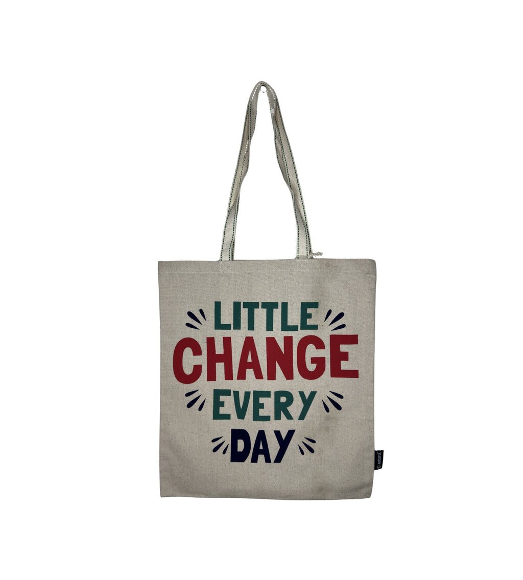 White Cotton Tote Bag For Women