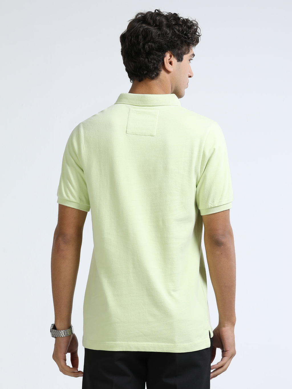 Yellow kids 260 GSM  Men's Polo Tee for Men