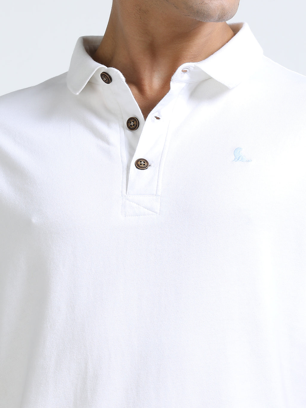 White 260 GSM  Men's Polo Tee for Men