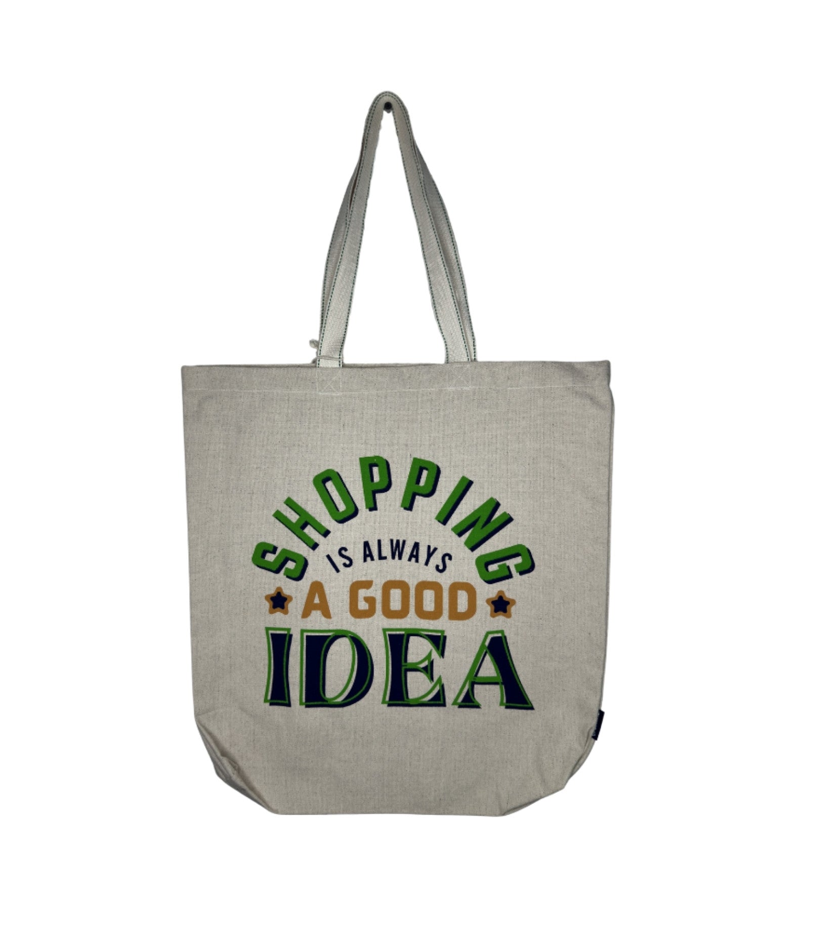 White Cotton Tote Bag For Women