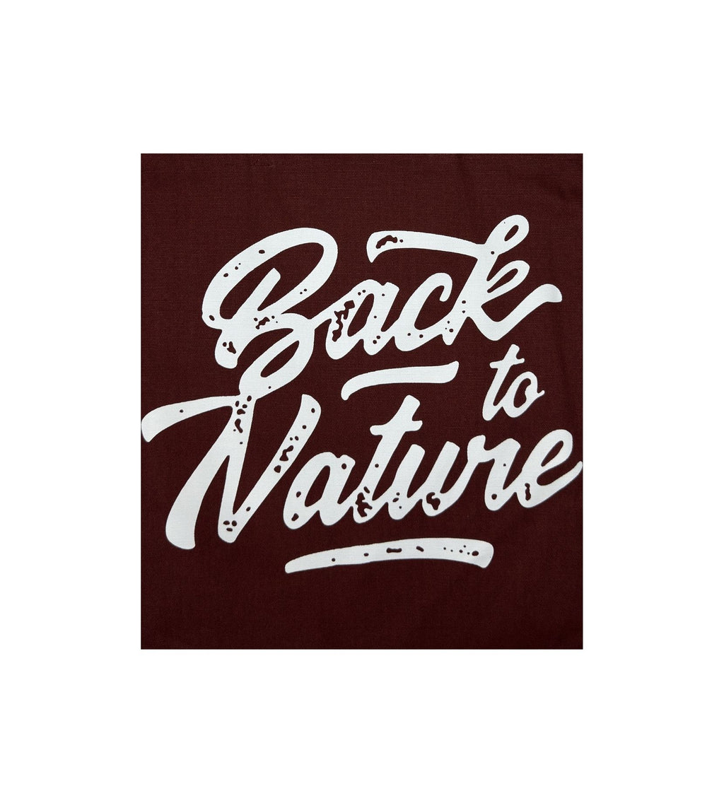 Maroon Cotton Tote Bag For Women