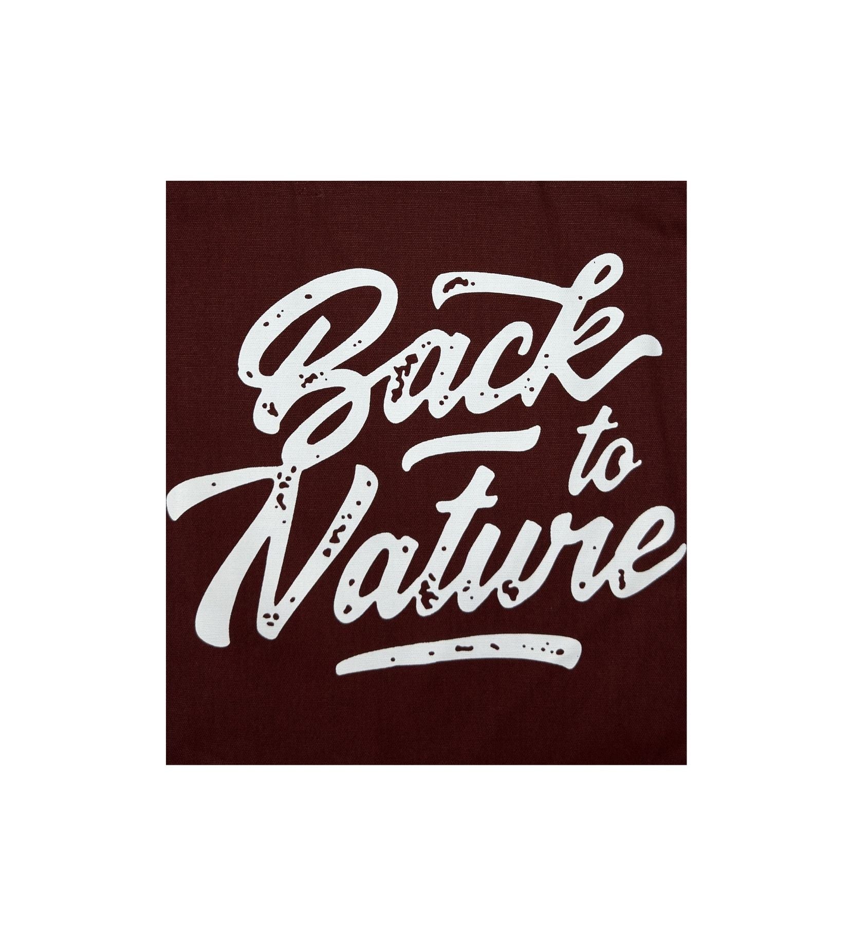 Maroon Cotton Tote Bag For Women