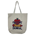 White Cotton Tote Bag For Women