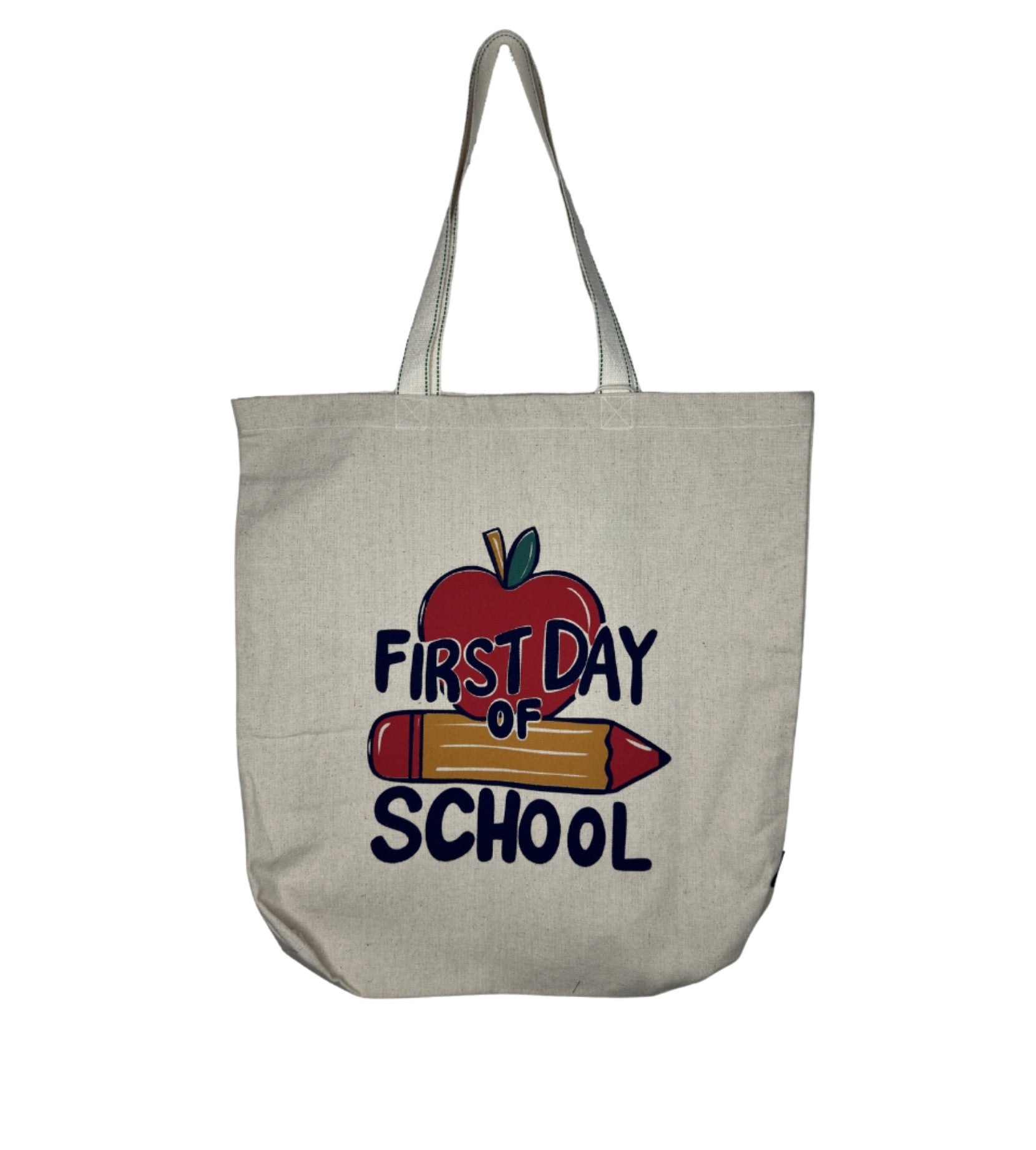 White Cotton Tote Bag For Women