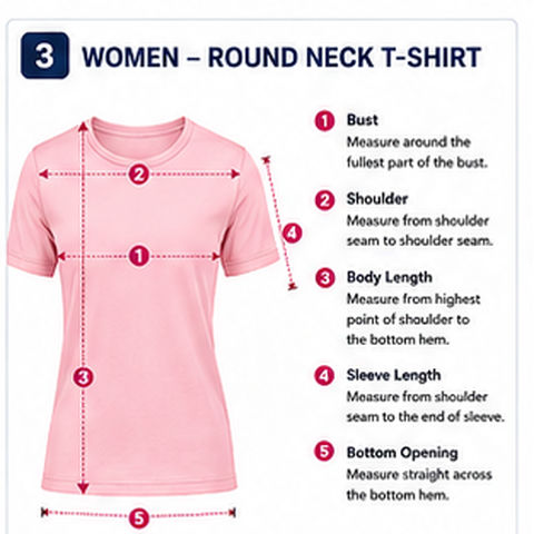 Women's Round Neck T-Shirt