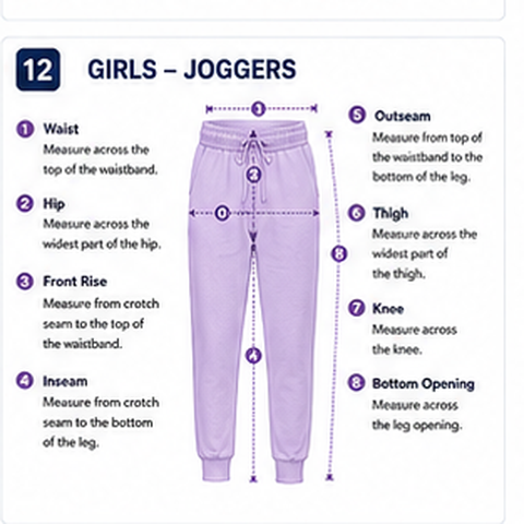Girls' Joggers