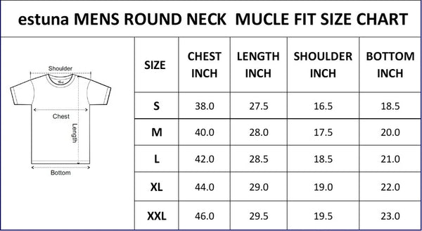 Men's Round Neck Tee