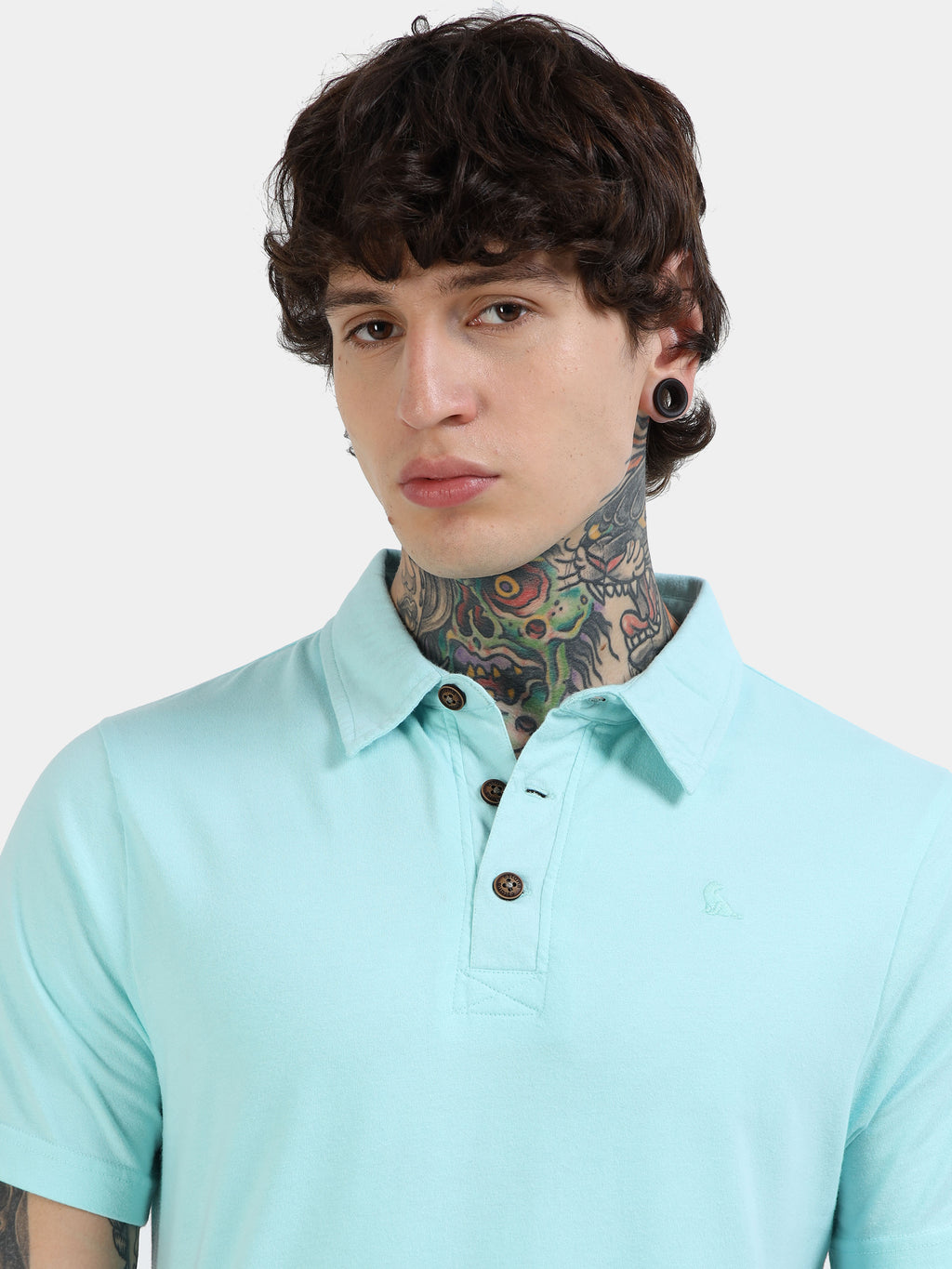Aqua Self Craft Polo Tee for Men